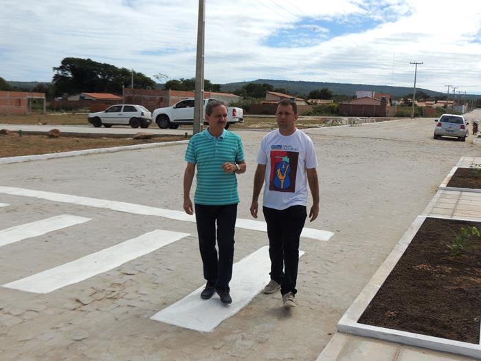 Deputado Wilson Brandão e Paulo Robert da PR Construções (Crédito: Edinardo Pinto )