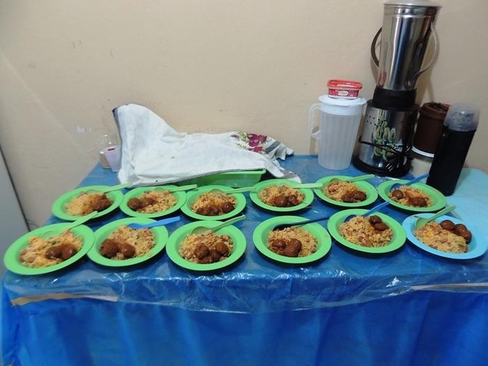 Almondega de carne cm baião de dois  (Crédito: Edinardo Pinto )