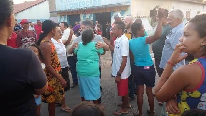 Recepção ao ex-prefeito Delano Parente (Crédito: reprodução redes sociais )