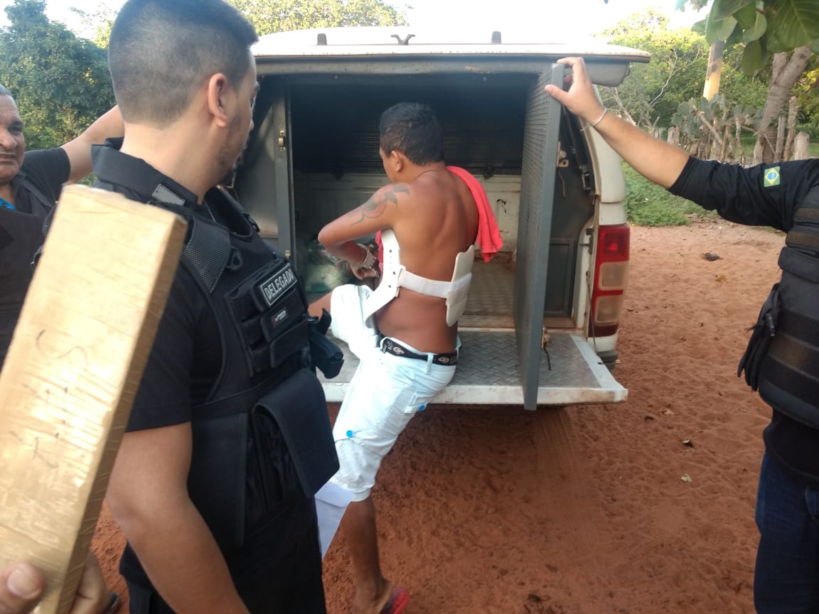 Operação policial apreende arma e drogas no interior do Piauí