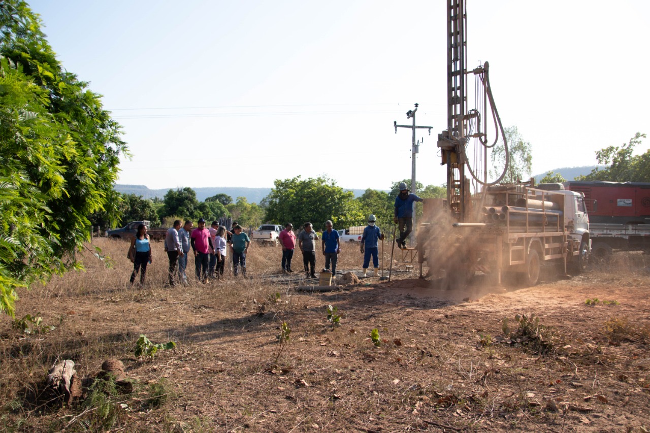 Obra de 18 poços tubulares inicia na comunidade Meirim(Barra da Prata, Uruçuí-PI) - Imagem 4
