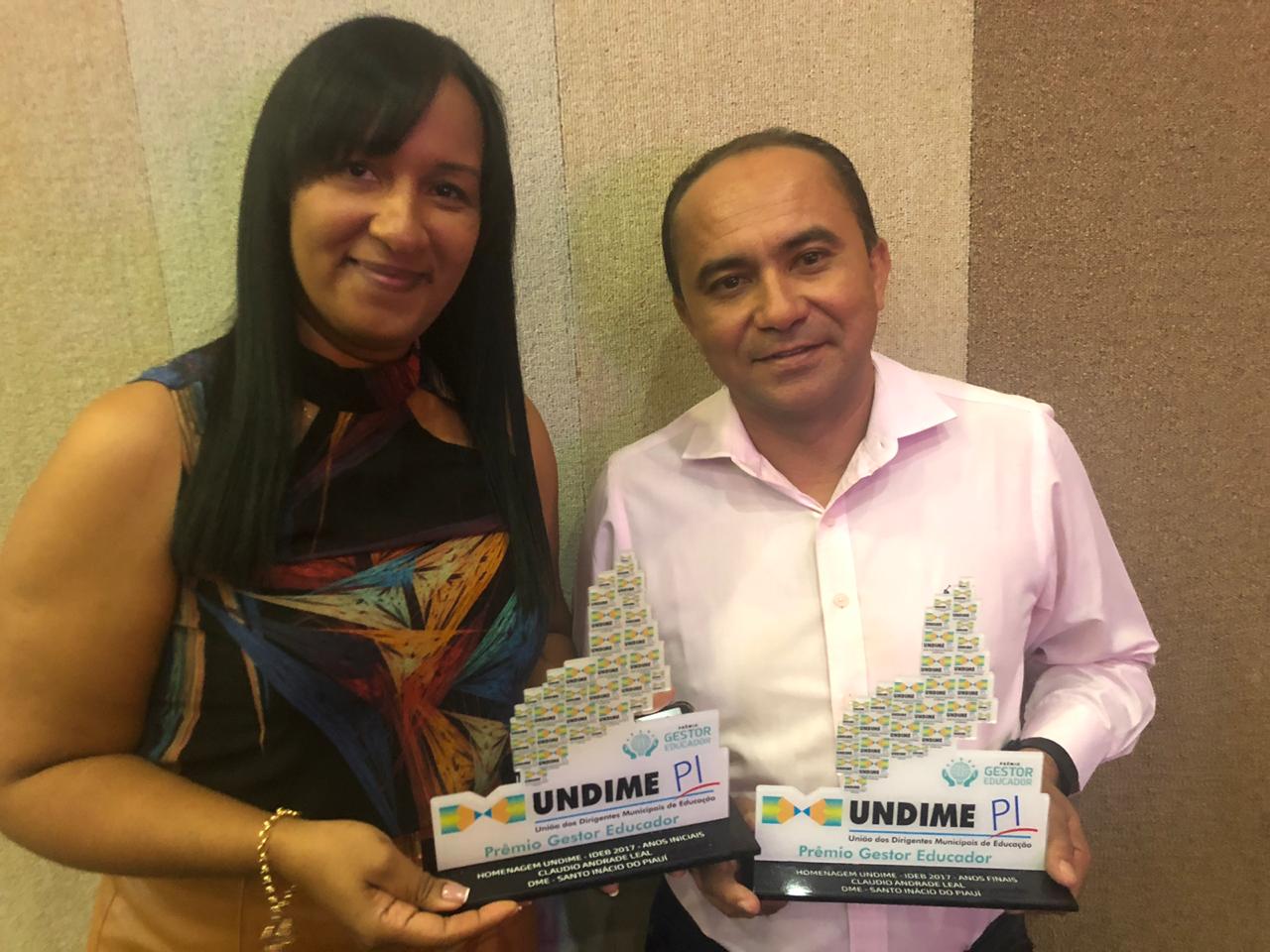 Prefeito de Santo Inácio e Secretário de Educação Recebem Prêmio Gestor Educador - Imagem 5