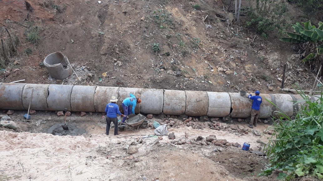 Manilhas são instaladas no bairro Bela Vista em Uruçuí  - Imagem 1