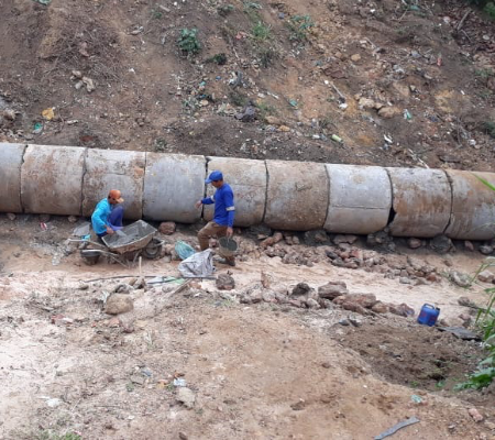 Manilhas são instaladas no bairro Bela Vista em Uruçuí 