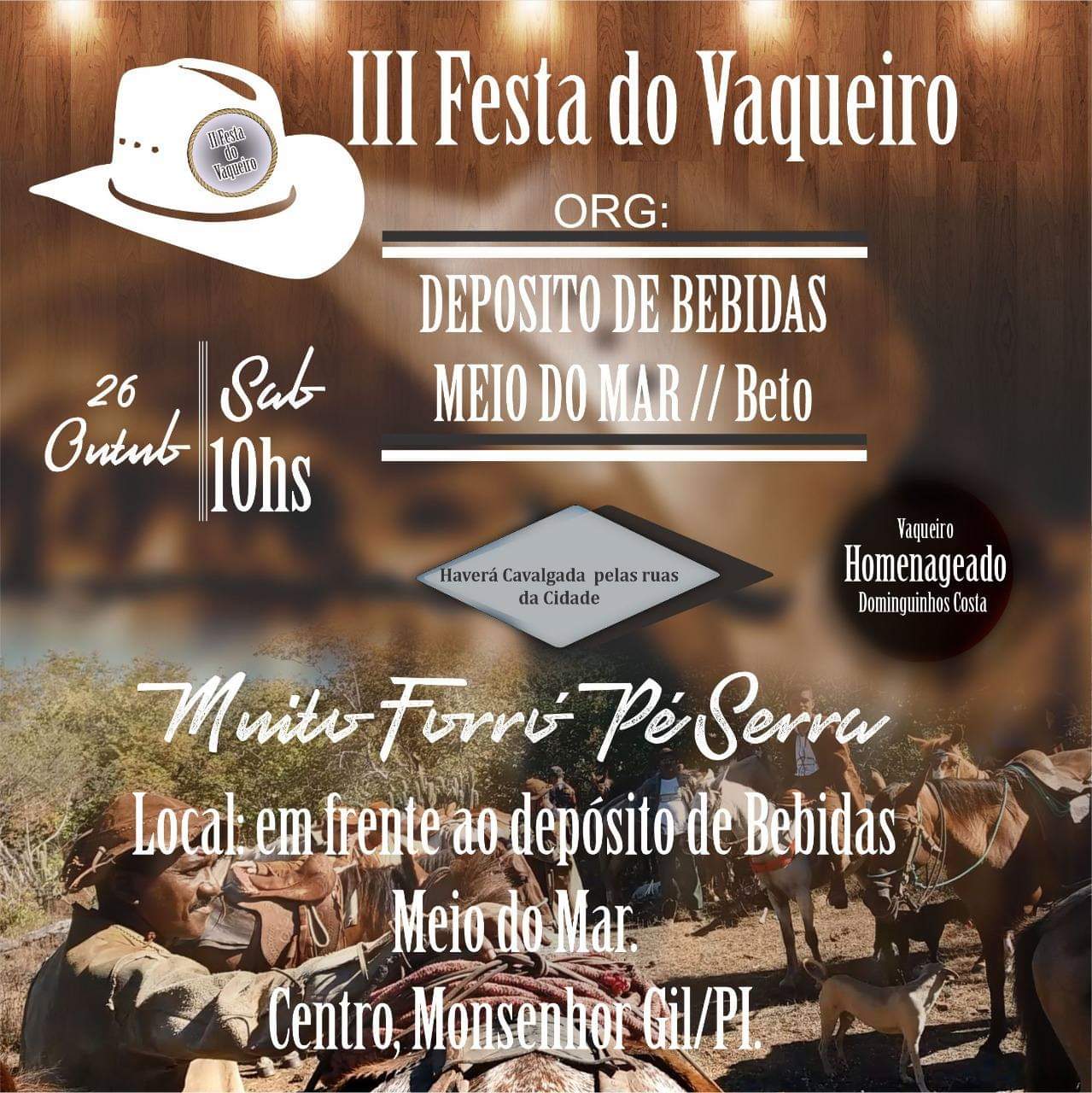 Prefeito João Luiz participa da III festa do Vaqueiro  - Imagem 1