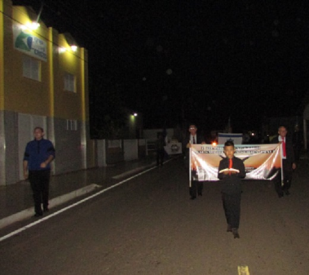 São João da Serra para com comemoração do dia do evangélico