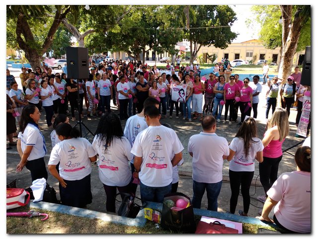 Evento em alusão ao Outubro Rosa 