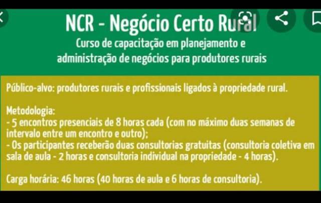 Secretaria Mun. de Agricultura e SENAR realizaram o curso Negócio Certo Rural em Dom Expedito Lopes - Imagem 24