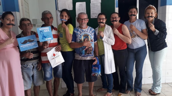 Secretaria de Saúde de Dom Expedito Lopes Intesiva ações do Novembro Azul alertando sobre o câncer de próstata. - Imagem 22