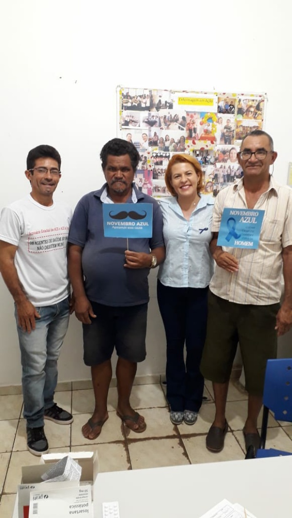 Secretaria de Saúde de Dom Expedito Lopes Intesiva ações do Novembro Azul alertando sobre o câncer de próstata. - Imagem 24