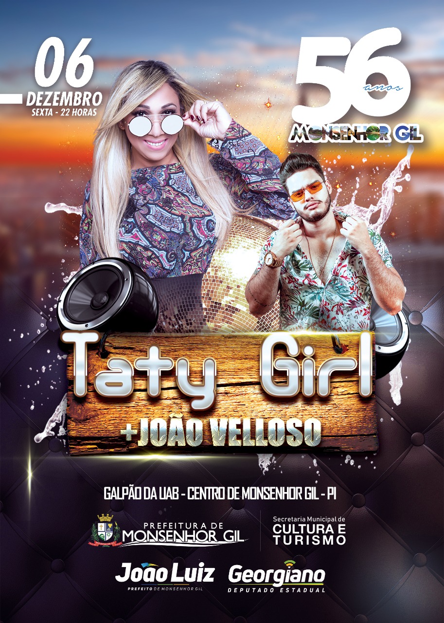 Prefeito João Luiz convida para prestigiar às comemorações do aniversário de Monsenhor Gil - 56 anos - Imagem 6