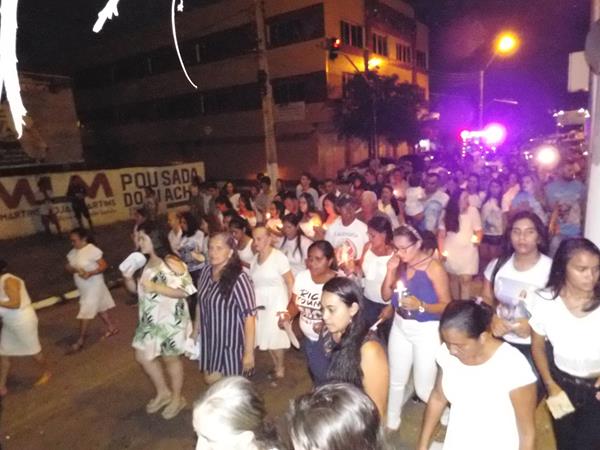 Procissão marca o início do festejo da Imaculada Conceição em Pedro II  - Imagem 13