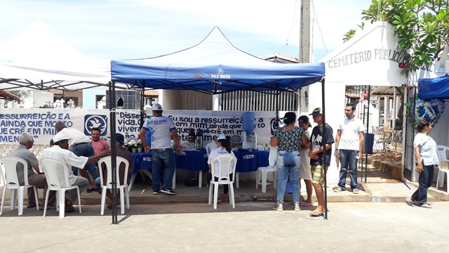 Dia de Finados em DEL – Visitantes foram surpreendidos nos cemitérios com organização, limpeza e missa. - Imagem 147