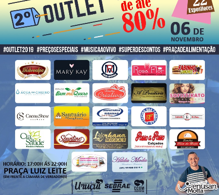 2º Outlet de Uruçuí com desconto de até 80%