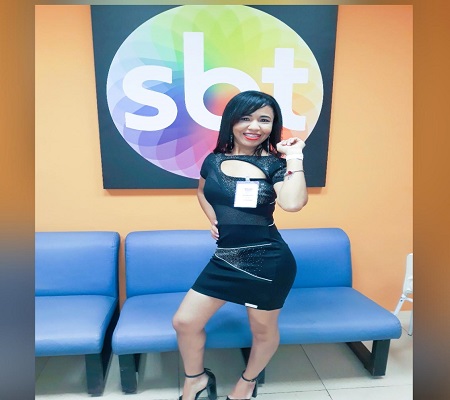 Atriz piauiense Socorro Barros, participa neste domingo (10) mais uma vez do programa Domingo Legal no SBT