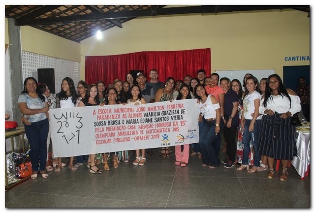 Confraternização Escola Municipal João Amilton