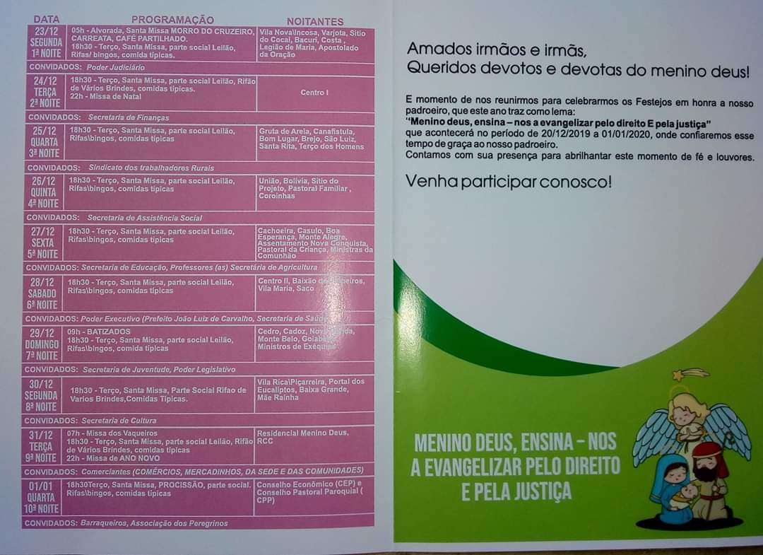 Padroeiro Menino Deus em festa em Monsenhor Gil - Imagem 3