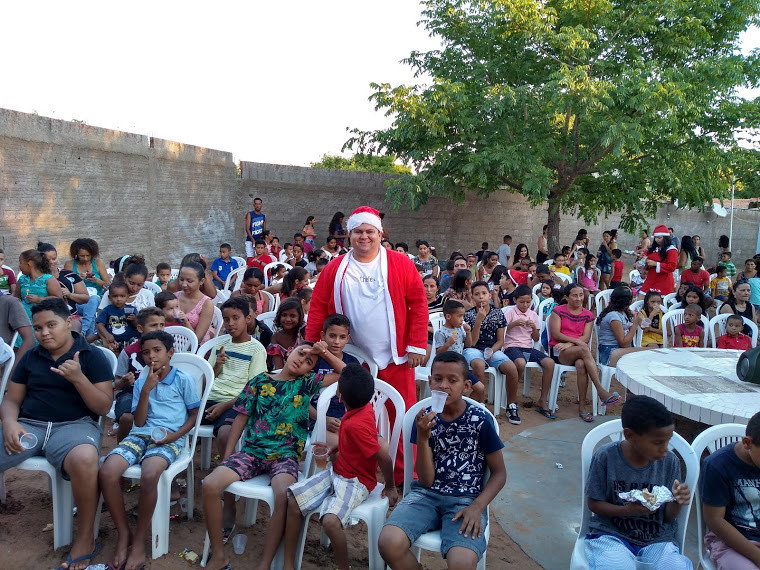 Natal das Crianças é realizado em Santo Inácio