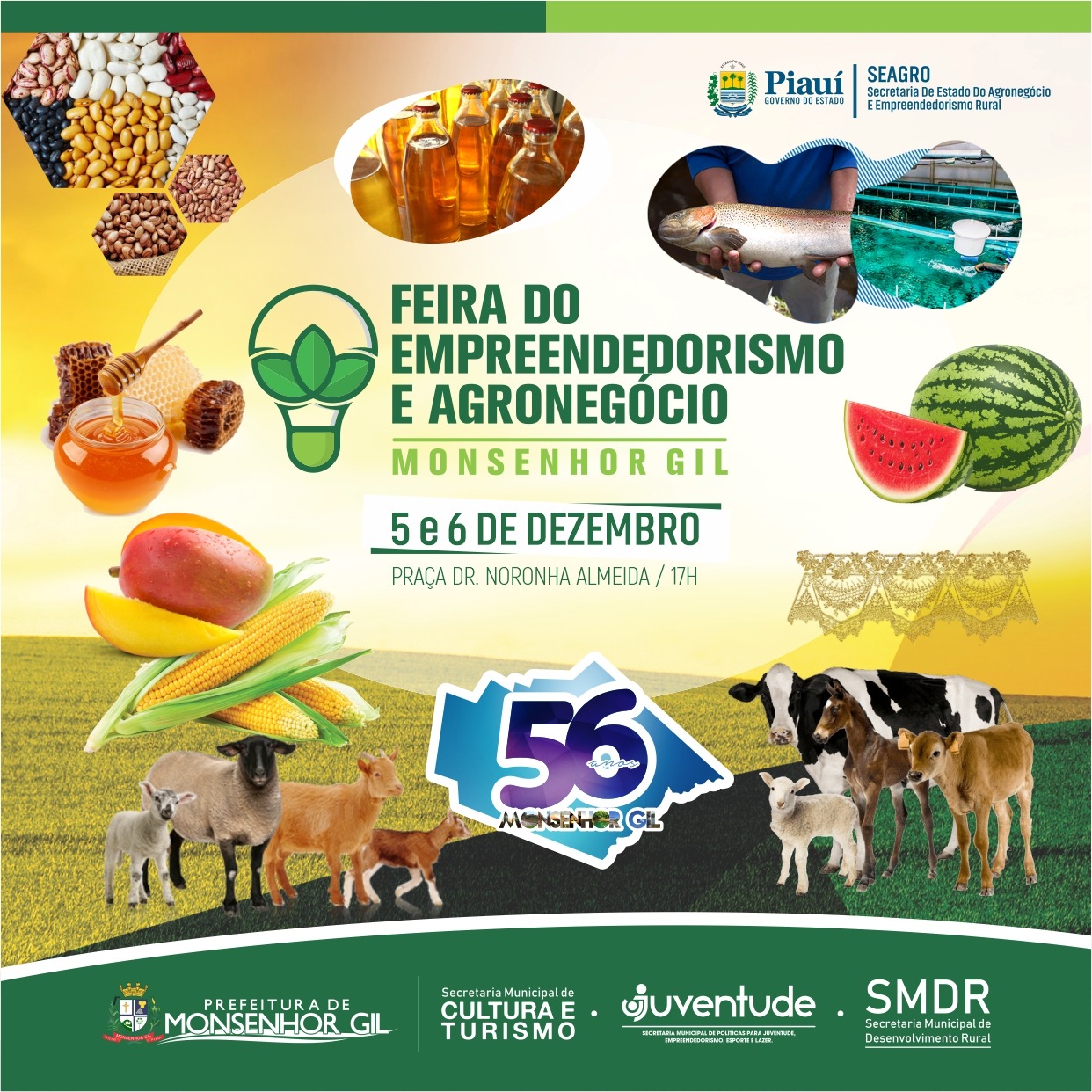 Ações integradas das Secretarias de Saúde e Desenvolvimento Rural marcam o 5° dia de comemorações 