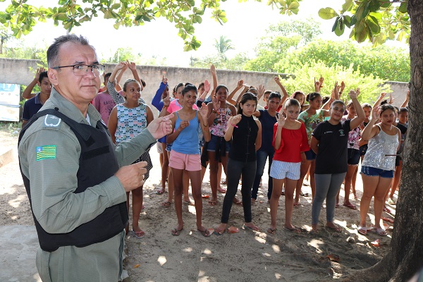 Pelotão Mirim é lançado na localidade Riacho da Mata  - Imagem 6