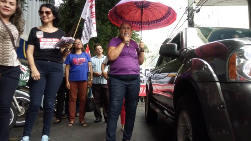Sindicato dos Trabalhadores (as) Rurais participa de ato público em defesa do trabalhador rural  - Imagem 3