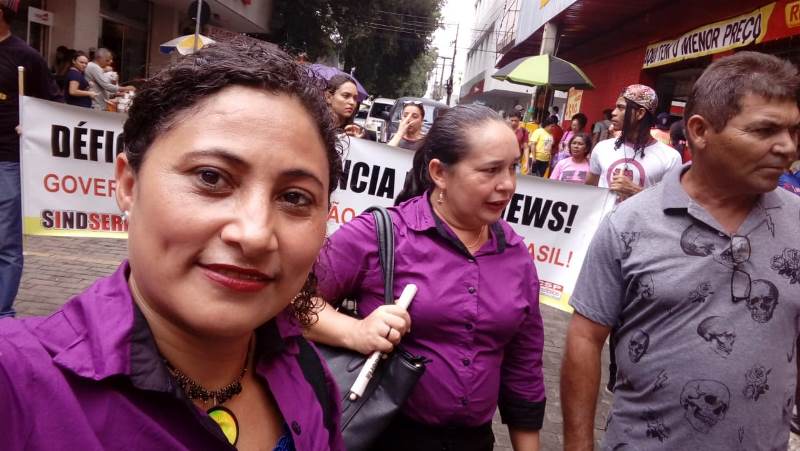 Sindicato dos Trabalhadores (as) Rurais participa de ato público em defesa do trabalhador rural  - Imagem 8