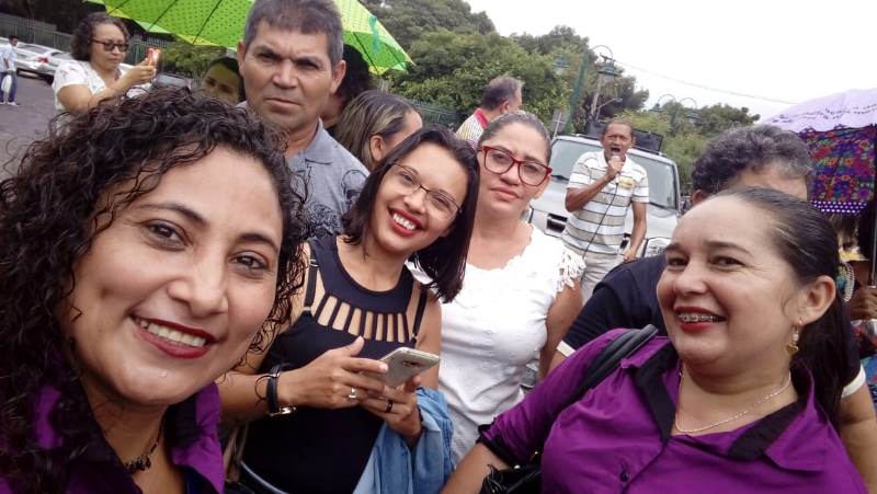 Sindicato dos Trabalhadores (as) Rurais participa de ato público em defesa do trabalhador rural  - Imagem 5