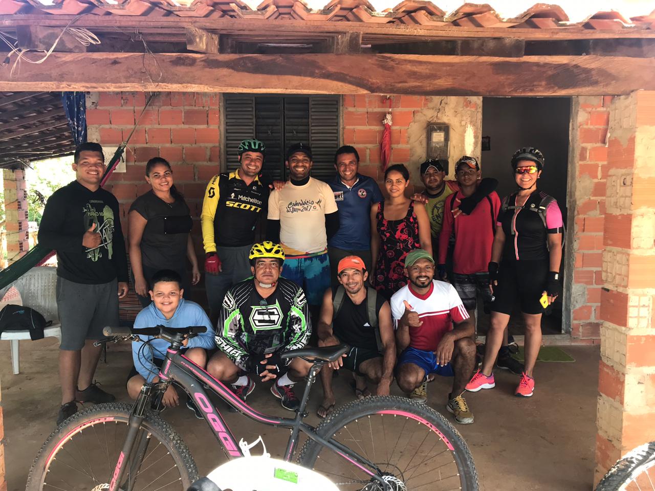 Passeio ciclístico movimenta turma de amantes desta prática em Monsenhor Gil - Imagem 3