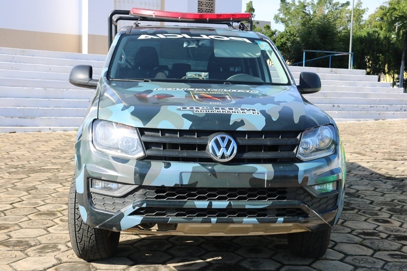 Entrega de duas viaturas novas para o 18º Batalhão da Polícia Militar, na cidade de Água Branca - Imagem 10