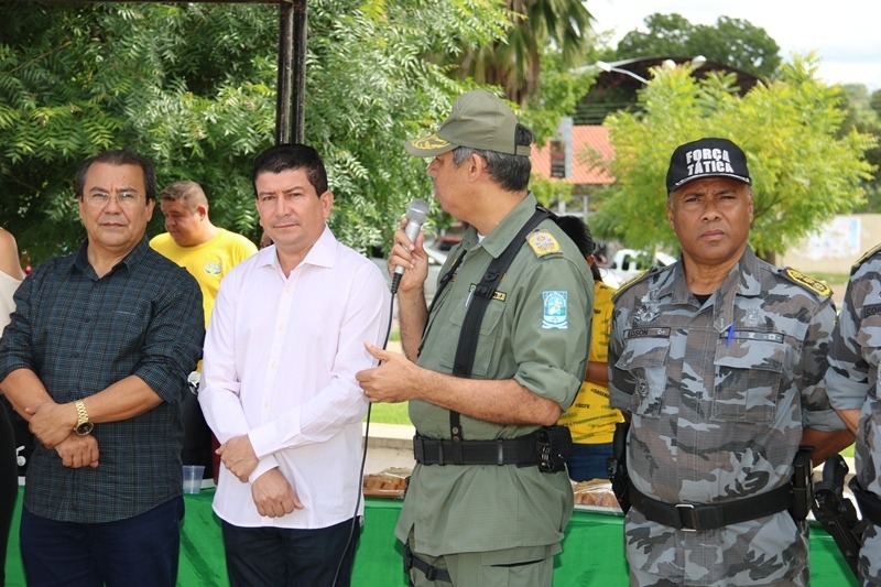 Entrega de duas viaturas novas para o 18º Batalhão da Polícia Militar, na cidade de Água Branca - Imagem 6