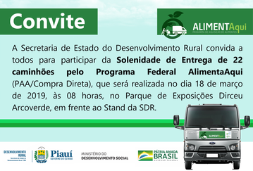 Prefeito João Luiz recebe um caminhão para agricultura familiar do município  - Imagem 5