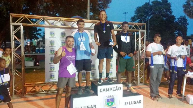 Os quatro primeiros colocados