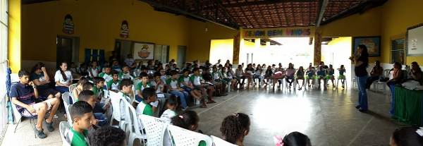 Alunos da rede municipal de ensino participam de palestra sobre a cidade de Santo Inácio - Imagem 21