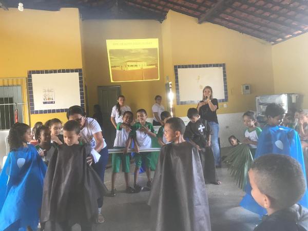 Alunos da rede municipal de ensino participam de palestra sobre a cidade de Santo Inácio - Imagem 8
