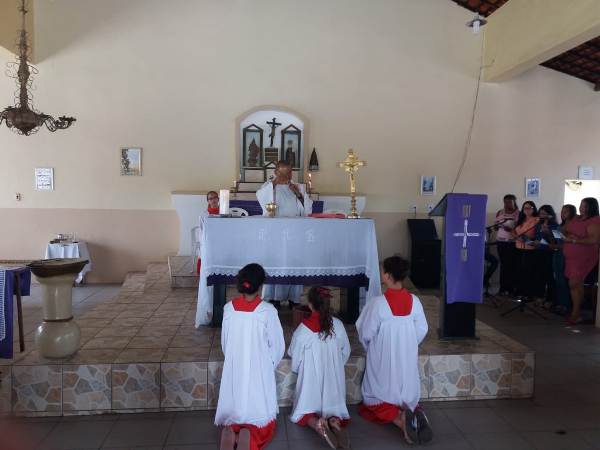 Missa marca início de programação do aniversário de 55 anos de Santo Inácio do Piauí 