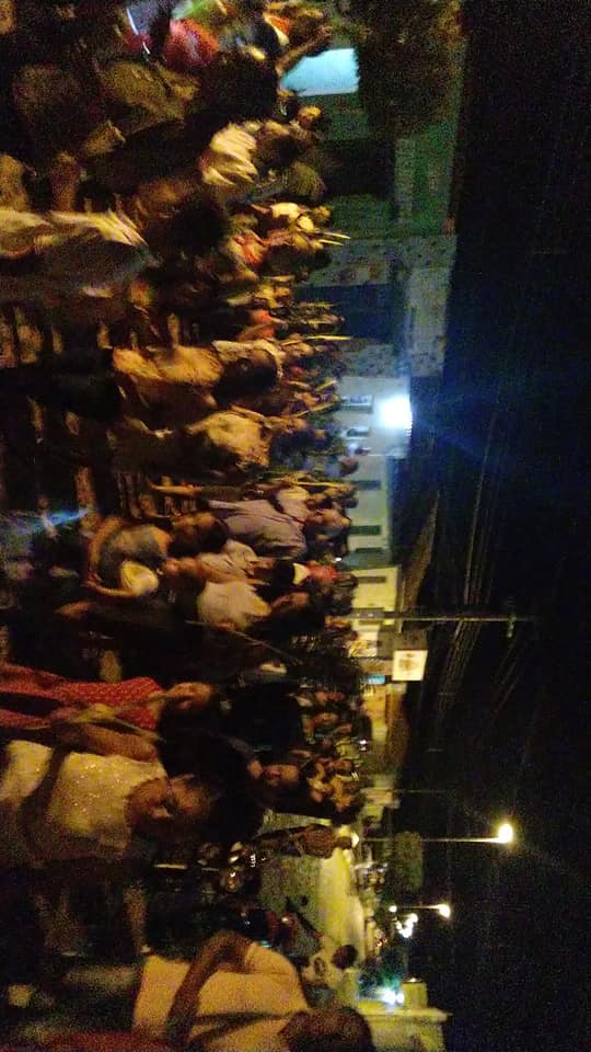 Procissão de ramos da início a semana santa na paróquia Santo Inácio de Loyola em Santo Inácio do Piauí