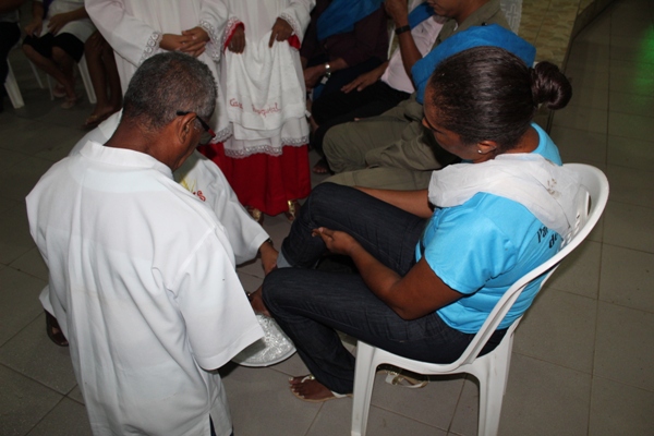Missa de lava-pés é celebrada  em Santo Inácio - Imagem 20