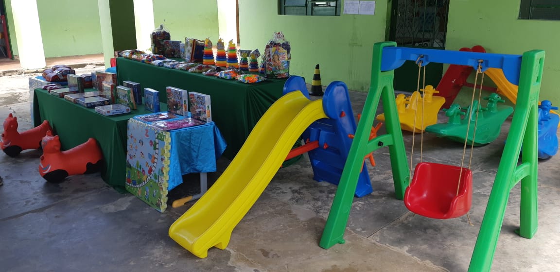 Brincando e aprendendo em Monsenhor Gil 