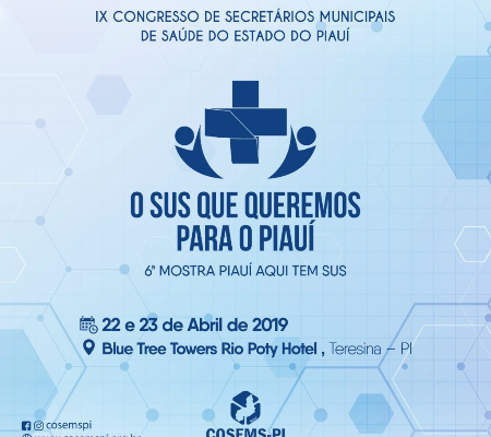 SMS de Joaquim Pires participa do IX Congresso de Secretário Municipais de Saúde do Piauí
