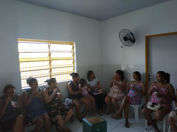 Gestantes participam de palestra no NASF - Imagem 1