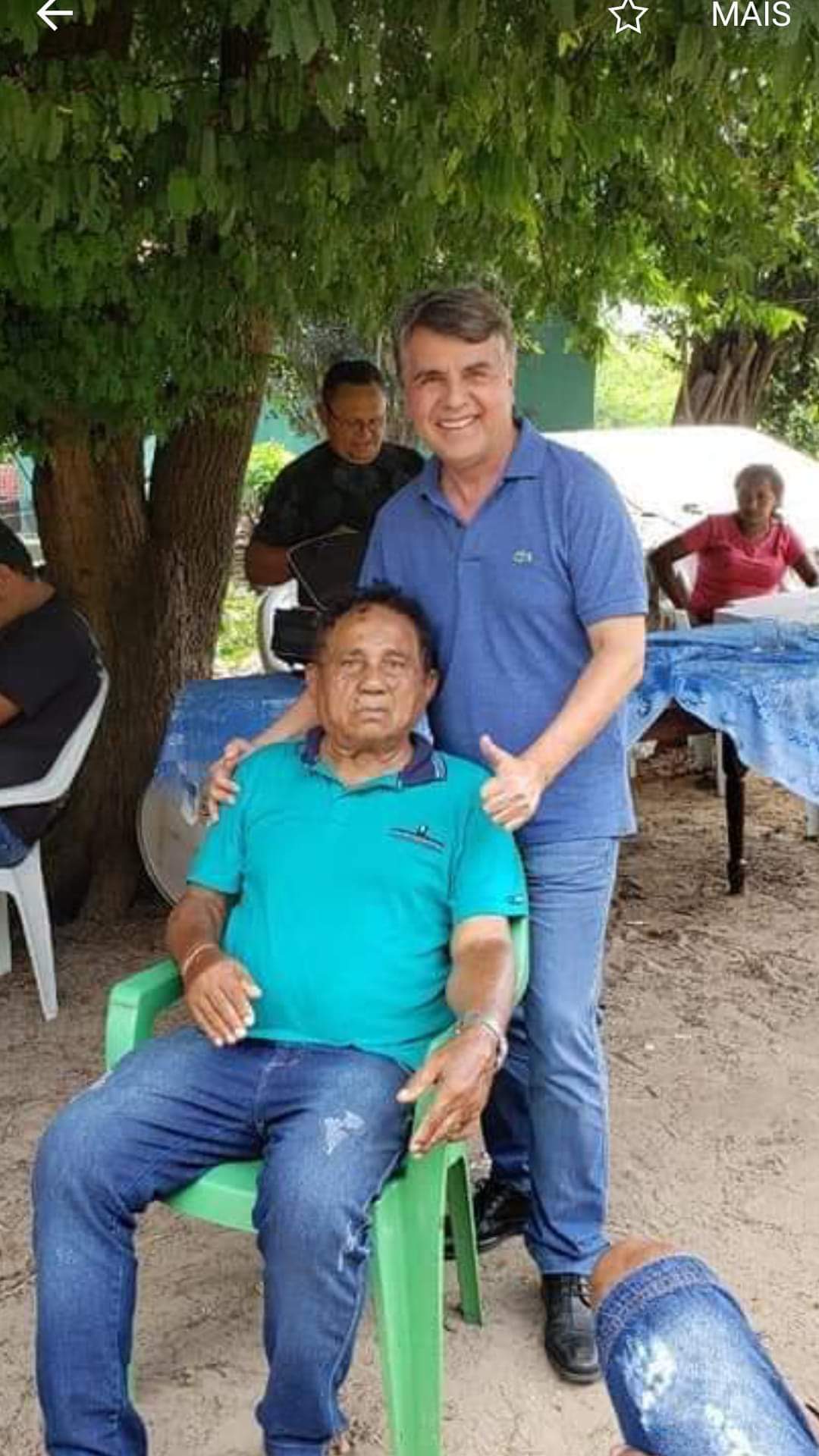 Prefeito João Luiz prestigia aniversário de tradicional sanfoneiro - Imagem 1
