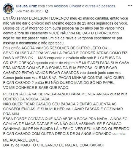 Cleusa Cruz fala sobre divórcio amarrado e memes que gerou