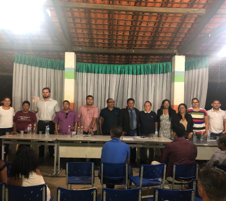 Prefeito e secretários municipais de Uruçuí participam de sessão itinerante na zona rural