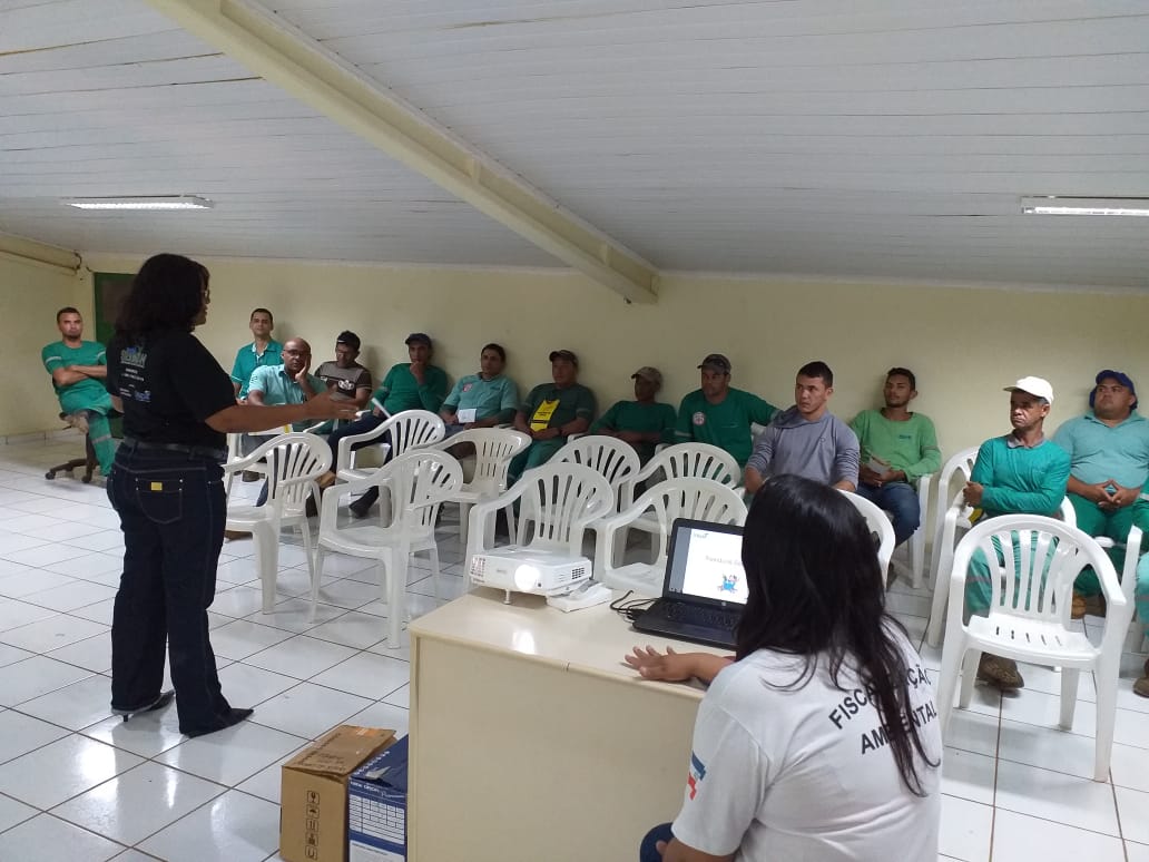 Equipe do Strans e Semam promovem palestra na Fazenda Tunísia Uruçuí  - Imagem 1