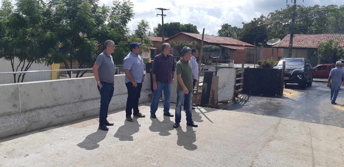 Obras da construção da ponte é tema de visita do deputado Georgiano Neto em Monsenhor Gil - Imagem 8
