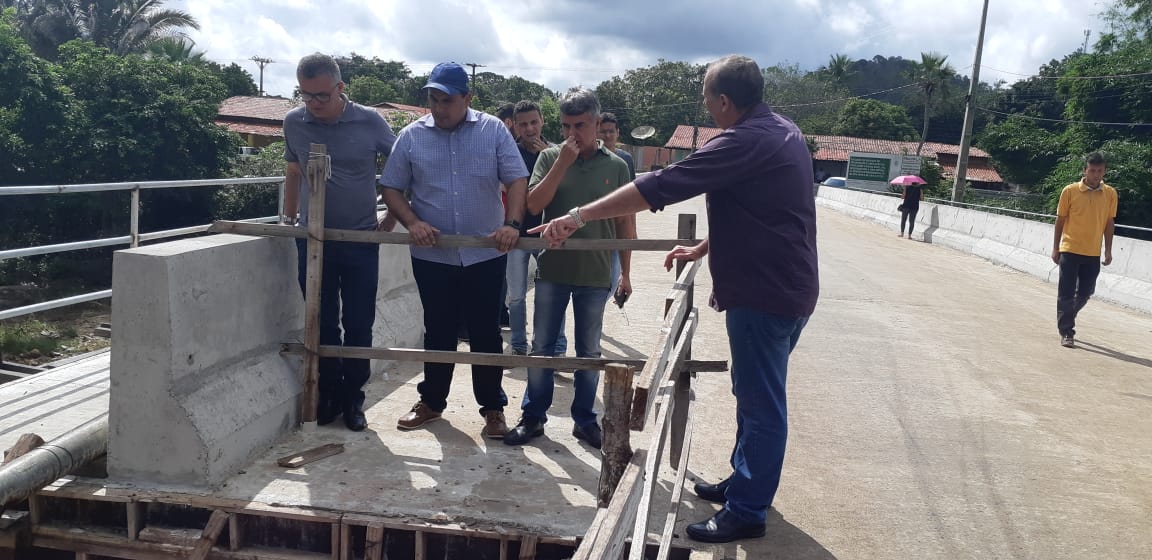 Obras da construção da ponte é tema de visita do deputado Georgiano Neto em Monsenhor Gil - Imagem 10