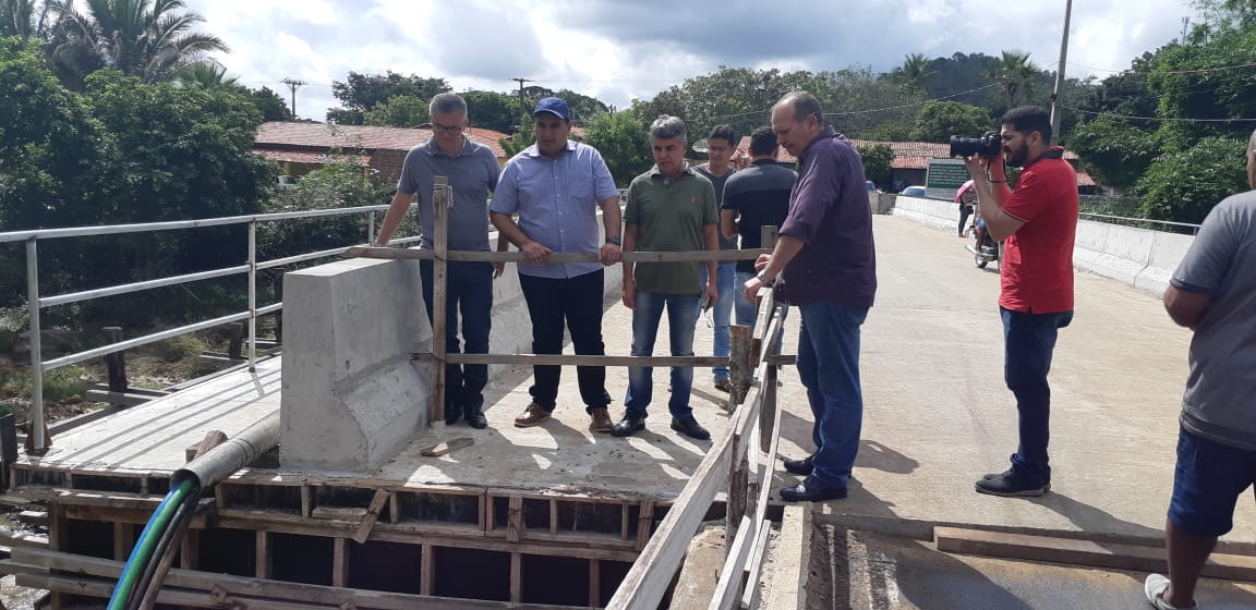 Obras da construção da ponte é tema de visita do deputado Georgiano Neto em Monsenhor Gil - Imagem 9