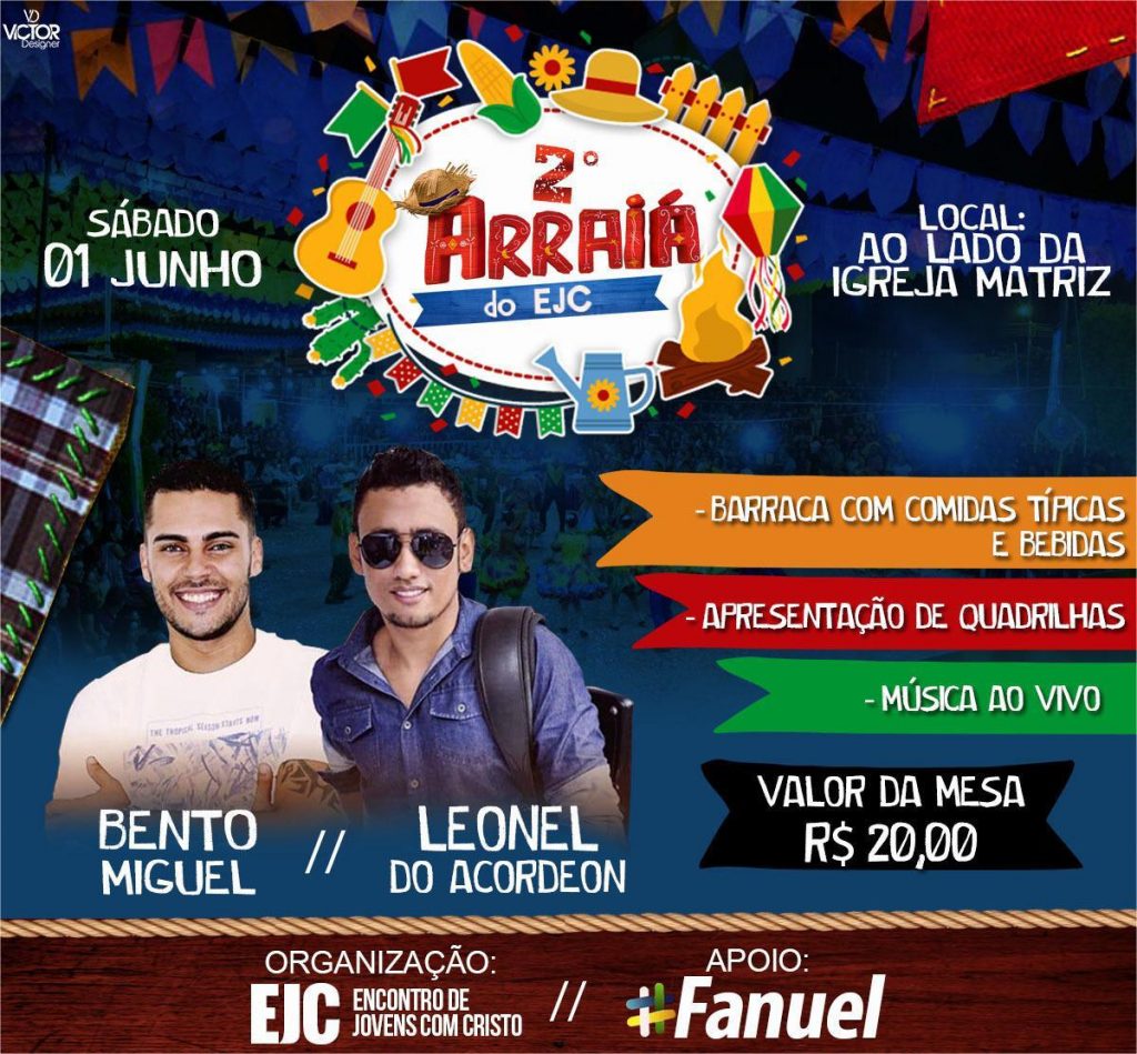 Movimento de Jovens realiza segunda edição de arraiá em Pio IX