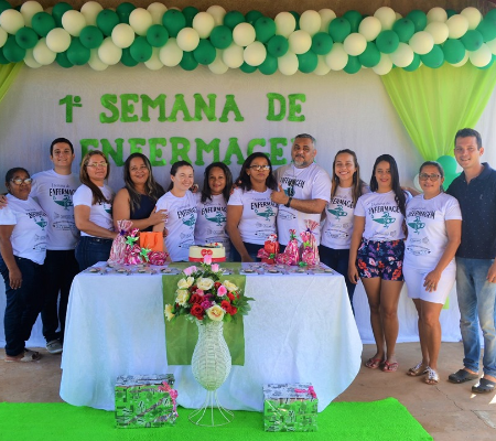 Primeira semana de enfermagem é realizada no centro de saúde José Leôncio de Sales