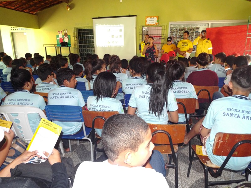 Strans leva campanha “Maio Amarelo” às escolas de Pedro II - Imagem 14